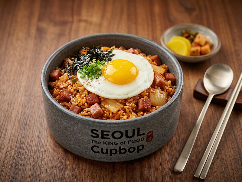 햄김치볶음밥 이미지